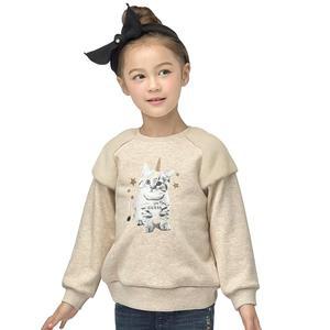 [게스키즈]퍼배색 캣티셔츠콘 티셔츠