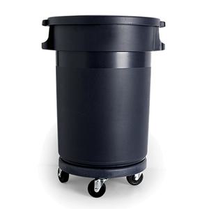 원형 분리수거쓰레기통 이동식 대형 위생 양동이 버킷 쓰레기통 - 80리터