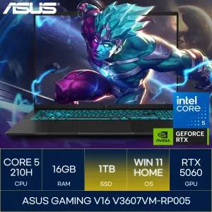ASUS GAMING V16 V3607VM-RP005 (SSD 1TB_WIN11)_마우스+장패드증정 AN