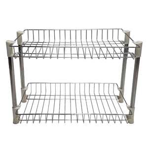 스텐 팬트리 정리선반 세탁실선반 진열대 정리대 2단