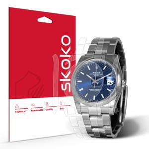 롤렉스 오이스터 퍼페츄얼 데이트 34mm 액정 외부 전신보호필름