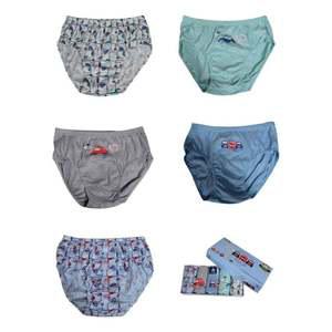 순면 남학생팬티 초등학생팬티 남아동삼각 5매입