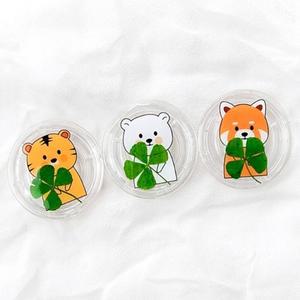 멸종위기동물 네잎클로버 스마트톡 그립 톡홀더 만들기 세트