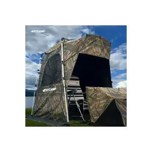 트라이캠프 FA-1414H 솔무늬 원터치포터블 의자형 낚시텐트 전고후저 고급 암막 파란낚시