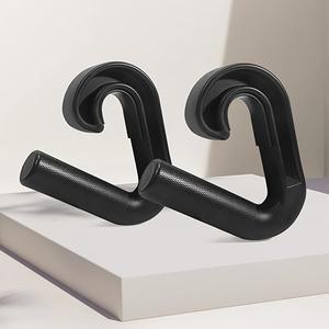 풀업 그립 핸들 다기능 이상적인 턱걸이 밴드 바벨 로잉을 위한 저항 액세서리