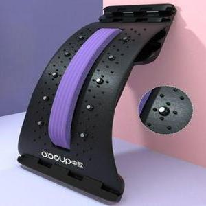 굽은등 지압판 패드 척추 자세 교정 이완 마사지기