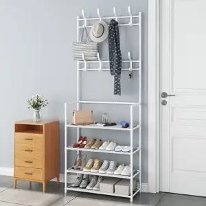 다용도 행거 신발장 튼튼한 조립식 철제 선반 렉 시스템행거 수납선반 옷걸이행거 드레스룸행거