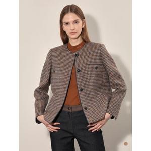 갤러리아 배색 블루핀 체크자켓 VVCFU4F8271