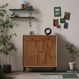 헤이즐 원목 홈카페 다용도 서랍 수납장 800 GM381