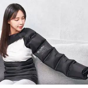 닥터웰 별도구성품 6구 팔커프 공기압 어깨 팔 커프 마사지기 안마기 블랙