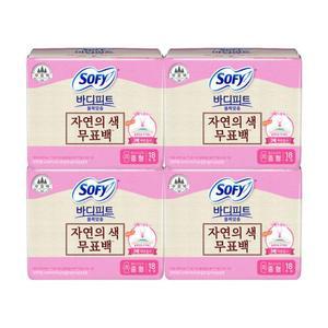 쏘피 바디피트 볼록맞춤 무표백 울트라슬림 중형 18개입 x4개