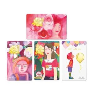 김지우 작가 아트 컬렉션 골드바 세트 1g x 4ea