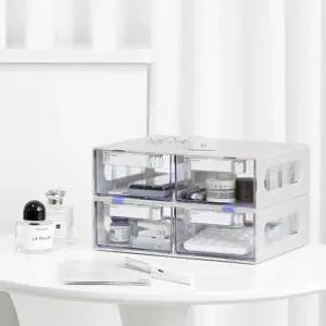 시스템 4단 멀티박스 대형 서랍 소품상자 정리함