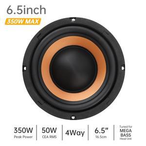 1pc 자동차 스피커 6.5 인치베이스 우퍼 오디오 극장 넓은 주파수 응답 스테레오