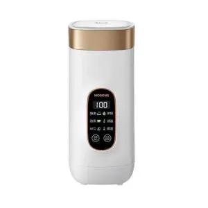 휴대용전기포트 전기텀블러 650ml 304 차 레드 충전용 커피포트