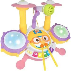 지나월드 노래하는 뽀로로 미니드럼 악기놀이세트