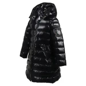 몽클레어 25FW 키즈 모카 후드 롱패딩 블랙 K29541C50110 68950 999 8-10Y