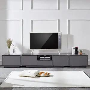 아트박스/벨리카가구 블리스 1단 2700 거실장 세트 티비다이