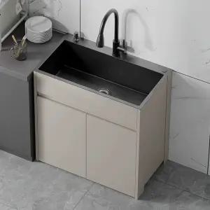 세탁실 개수대 손빨래 카페 하부장 간이싱크대 싱크볼 발코니