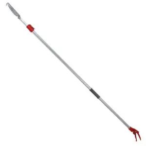 만능 뱀잡이 집게 장대 180CM 다용도 장거리 이중 확장형 클립 1.3-2.3m