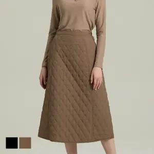 A라인퀼팅패팅스커트2종세트