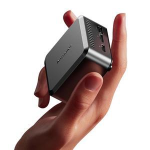 인텔 트윈 레이크 N150(업그레이드된 N100) 미니 PC, LPDDR5 12GB RAM 512GB M.2 2242 SSD가 탑재된 데스크톱 사무실/비즈니스용 컴퓨터 4K 트리플