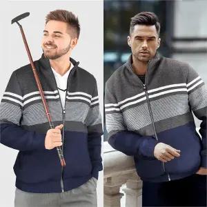 [하프클럽/쟌피엘]쟌피엘 샤릴프 오리털 니트점퍼 남자 겨울 경량패딩