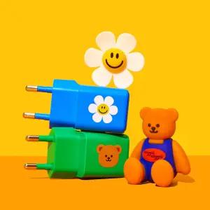 [위글위글] 빠른발송 25W 멀 초고속 듀얼 충전기 - Smile We Love 469192