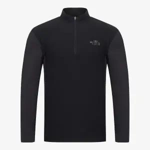 [노스페이스] [노스페이스 공식] NT7LR03C 남성 아이스데이 긴팔 집티_BLACK