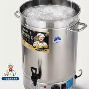 100L 보온통 전기 육수 끓이기 물 물통 국통 장국 온수통 업소용