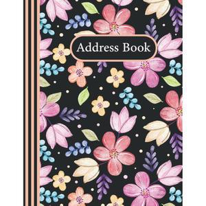 주소록: 알파벳이 있는 대형 주소록 전화 이름, 주소, 전화번호, 이메일 및 생일을 추적할 수 정리 노트