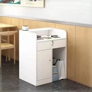 원목 카운터 테이블 계산대 안내데스크 캐셔 포스대 의류