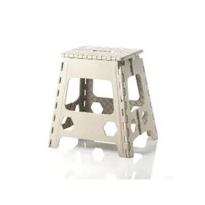 JAJU 브랜드관 크러쉬 스툴_26x21x39_베이지