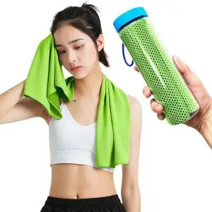 빅사이즈 대형 아이스 쿨타올 그린 등산 스포츠 수건