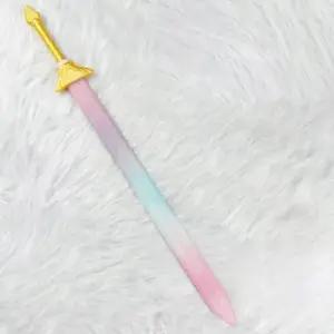 케데헌 루미 모형 사인검 무기 불투명 롱소드 코스프레 소품 크리스마스