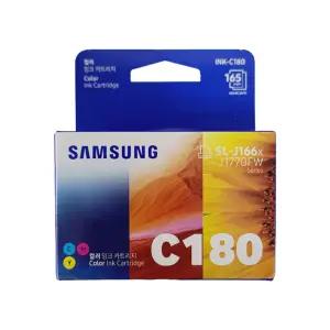 삼성정품잉크 INK-C180 SL-J1770FW J1660 J1663 컬러3색