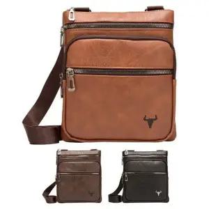 블루마운트 1726 남녀공용 심플 크로스백 수납가방-WD5C4A8