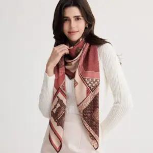 [갤러리아] [닥스] 울 캐시 혼방 스카프 FKI020I