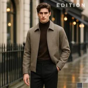 [에디션] 트윌소재 울 트러커 점퍼 (NED4JJ1903)