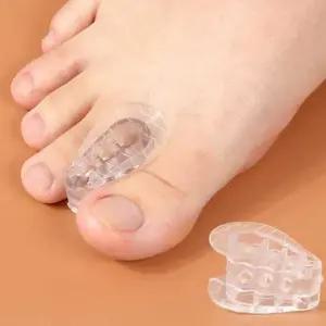 발가락실리콘교정기 무지외반실리콘교정기 2P 발가락교정기 교정기
