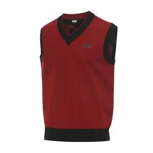 [디즈니골프]남성 브이넥 백 아트웍 포인트 니트 베스트 DN3MKV004_P403924600