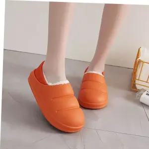 털 겨울 슬리퍼 패딩 실내화 방수 방한