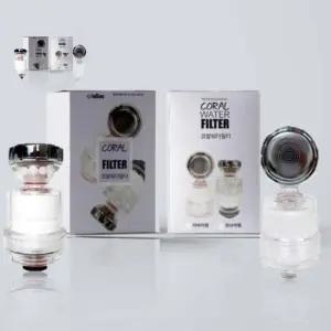 샤워기 웰로스 녹물제거 헤드 주방용 주방 리필 필터