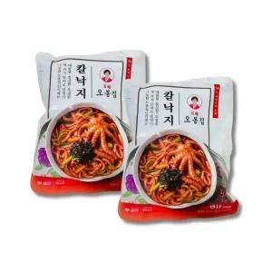 오봉집 칼낙지 608g 2팩