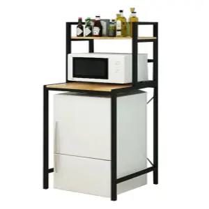 냉장고 위 선반 미니 전자레인지 정리 오븐 정리대