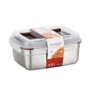 [스텐락] 본사 국내제조 큐브 밀폐용기 핸디형 1호 (4.8L)