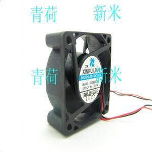 중고 XFAN XINRUILIAN RDM6025B 12V 0.10A 6CM 6025 2라인 냉각 팬