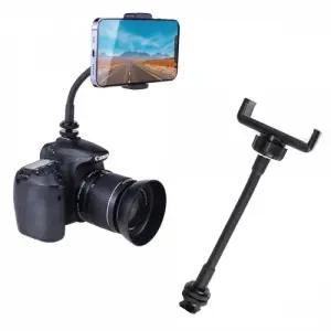 휴대폰 콜드슈 거치대 카메라 삼각대 LED라이트 촬영