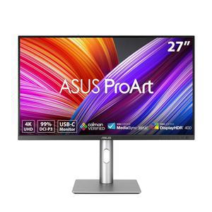 ASUS ProArt 디스플레이 27인치 4K HDR 프로페셔널 모니터(PA279CRV) - IPS, UHD(3840 x 2160), 99% DCI-P3/Adobe RGB, E 2, Calman 검증, USB-C PD 96W, 디스플레이포트, 데이지 체인, 인체공학적, 3년 보증