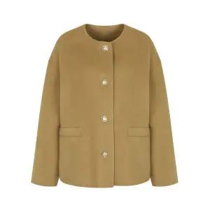 [데코](센텀시티점)라운드넥 울 캐시미어 코트-DCJKD4914W